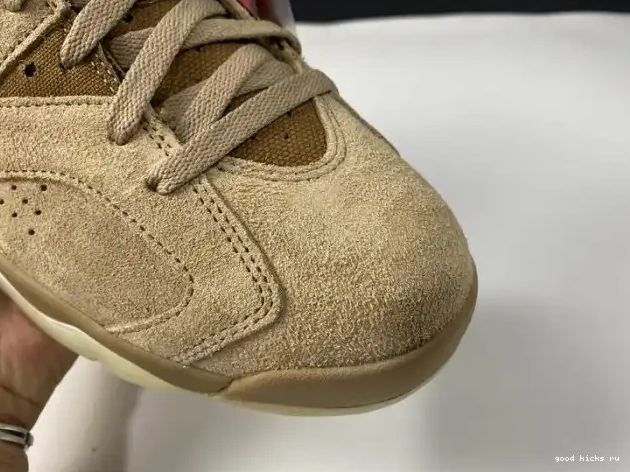 British Retro Air Jordan DH0690-200 Travis Scott Khaki 6 0419